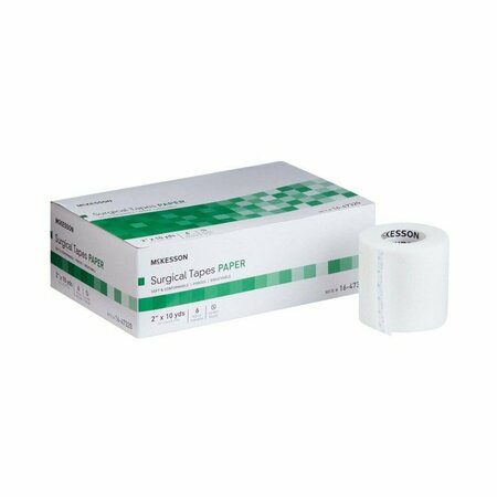 MCKESSON Paper Medical Tape, 2 Inch x 10 Yard, White, 72PK 16-47320